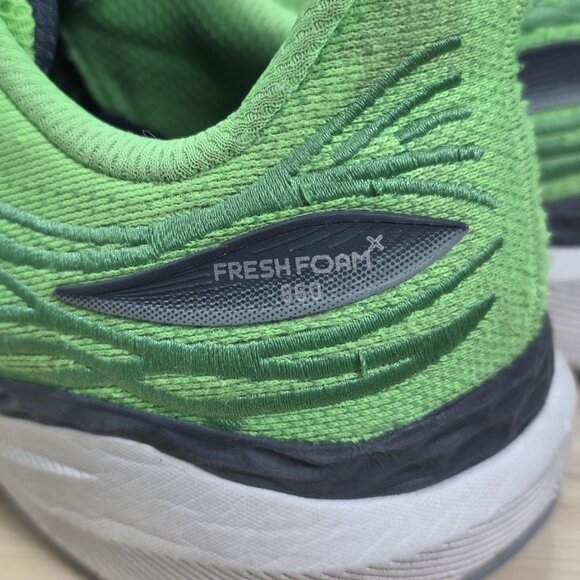 Mens size 7.5 - New Balance 860v12 M860F12 Men's Running Shoes Fluorescent Green - Picture 8 of 10